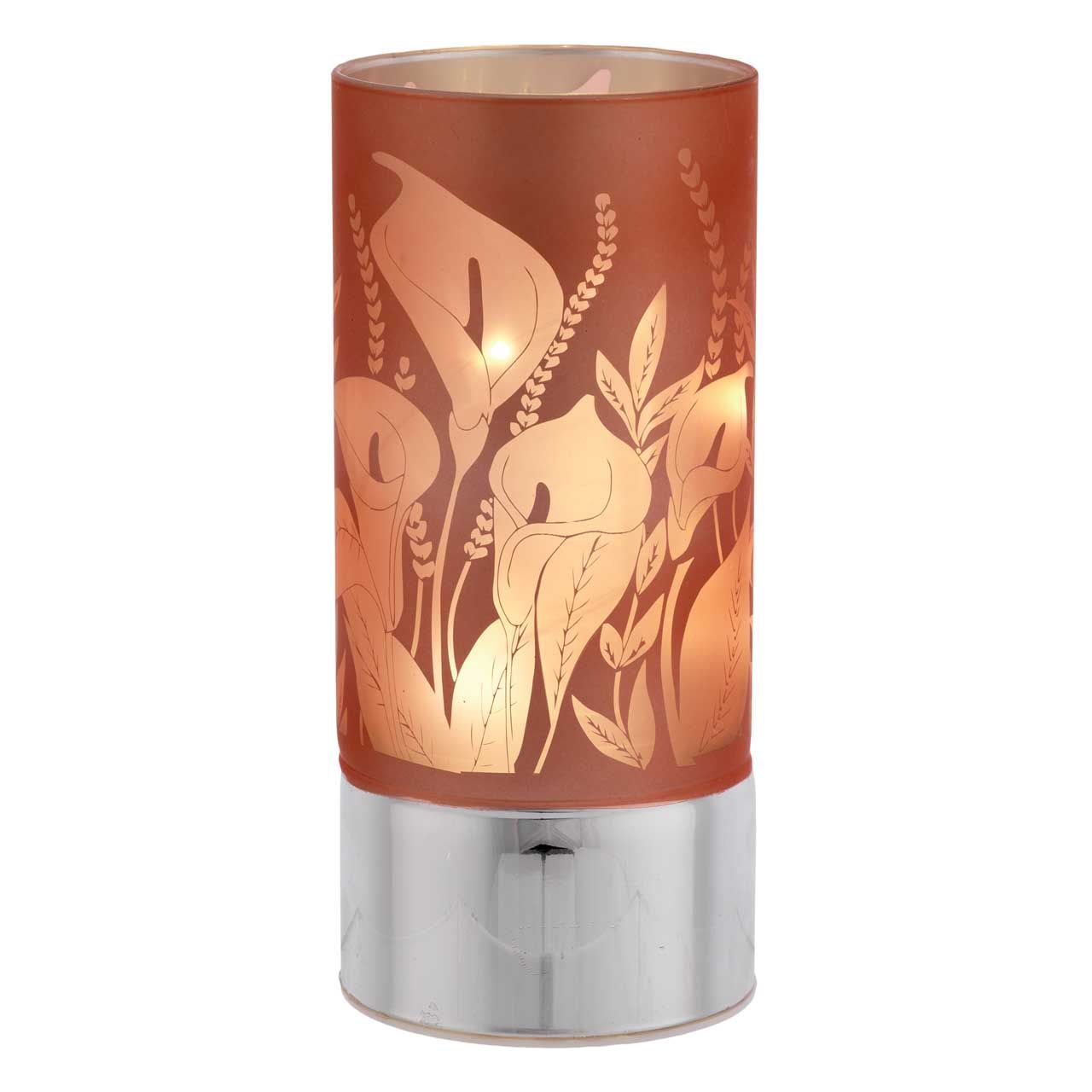 LAMPADA 9x20 DECORAZIONE CALLE ROSA